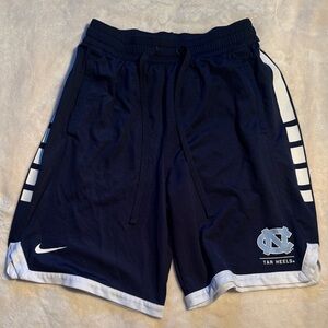Nike Elite Men's Dark Blue Tar Heels Athletic Shorts